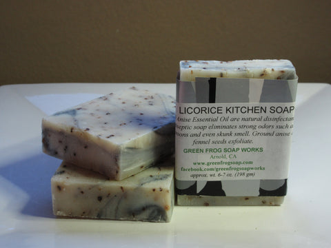 Licorice Kitchen Soap