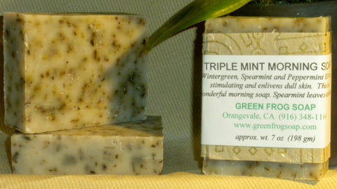 Triple Mint Morning Soap